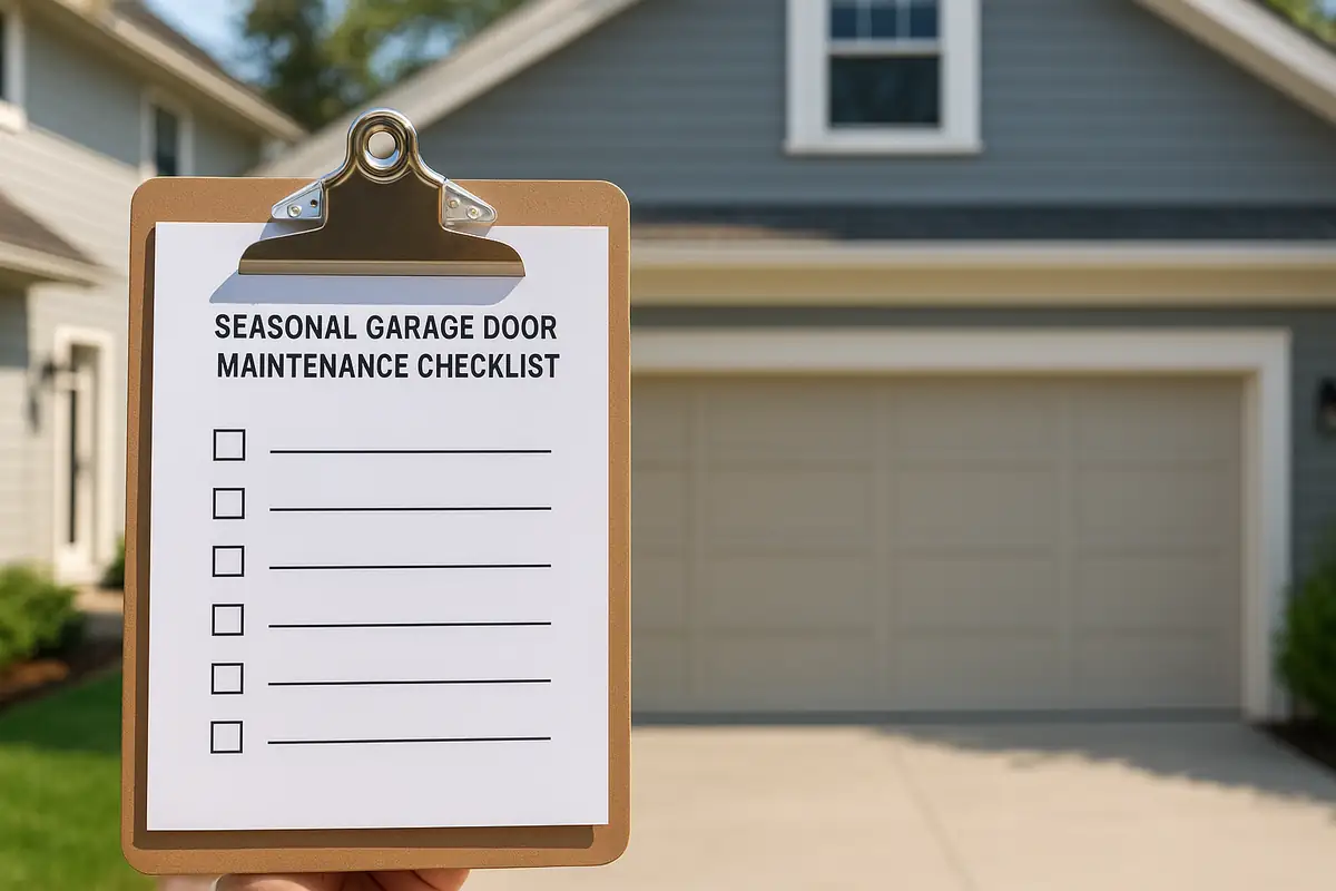 Seasonal Garage Door Maintenance Checklist for Wellesley, MA Homeowners
