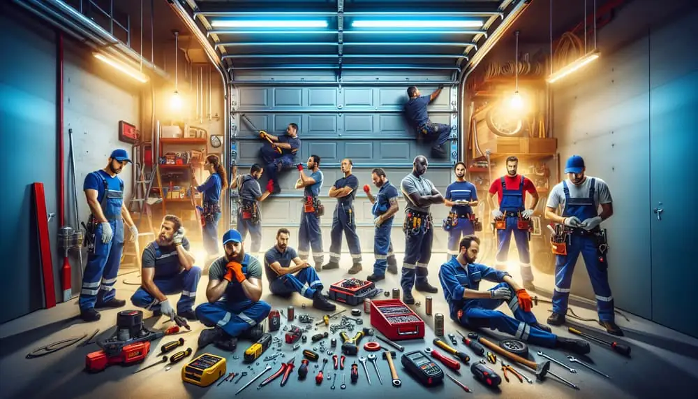Emergency Garage Door Repair — Harding