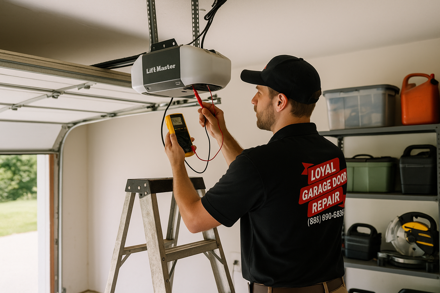 Garage Door Opener Repair in Wellesley