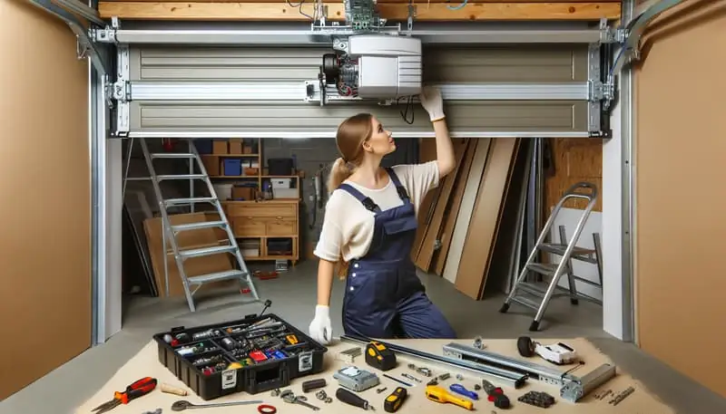 Garage Door Opener Repair in North Brookline