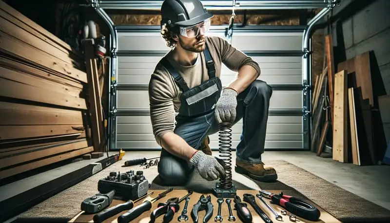 Garage Door Spring Repair — Allston