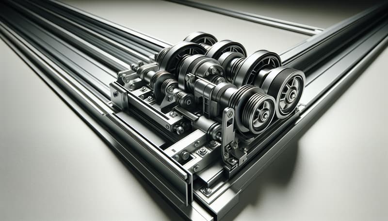 Garage Door Track Repair in Wellesley