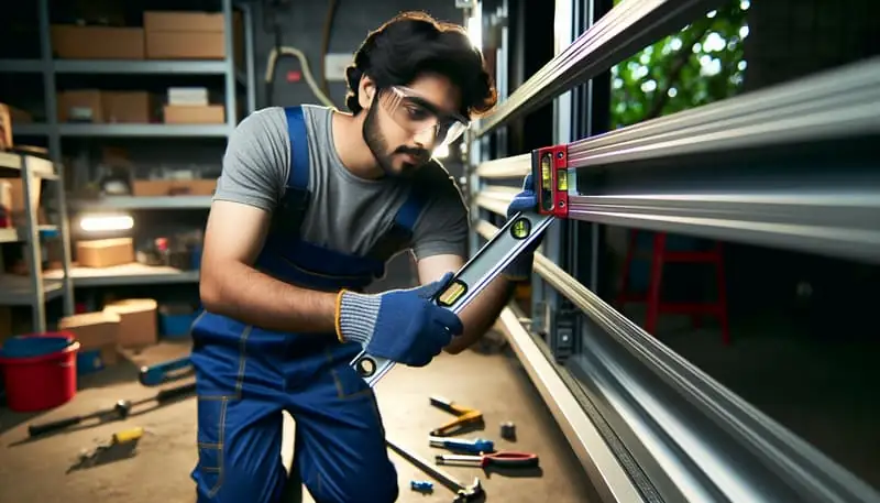 Garage Door Track Repair — Newton Highlands