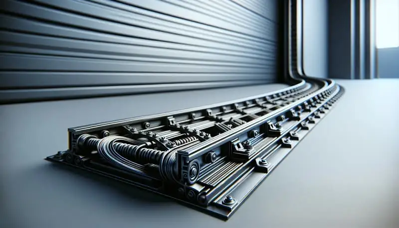 Garage Door Track Repair — Newton